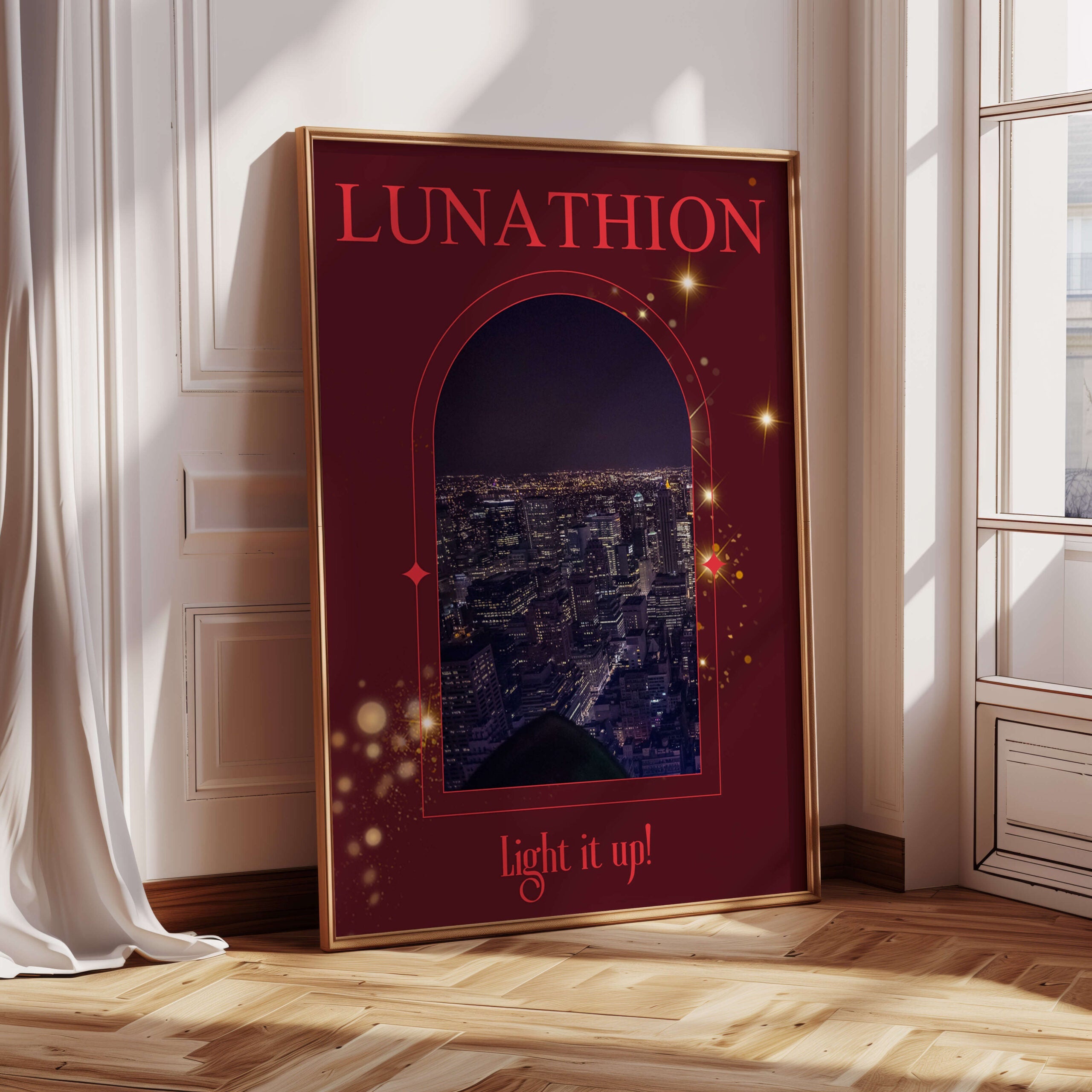 Lunathion Poster - Readers and Dreamers Shop