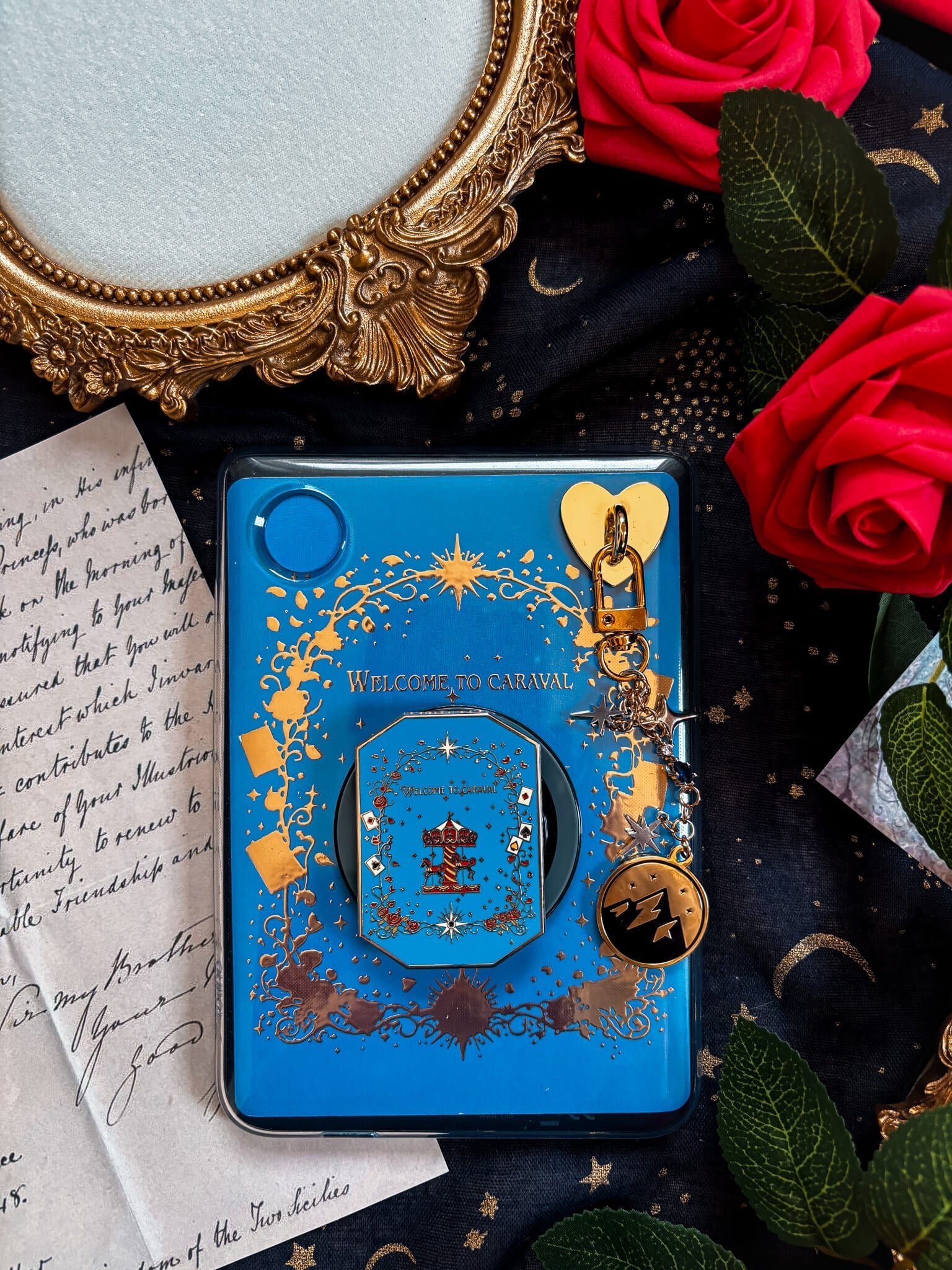 Magnetic Phone/eReader Grip Caraval *PREORDER* - Readers and Dreamers Shop