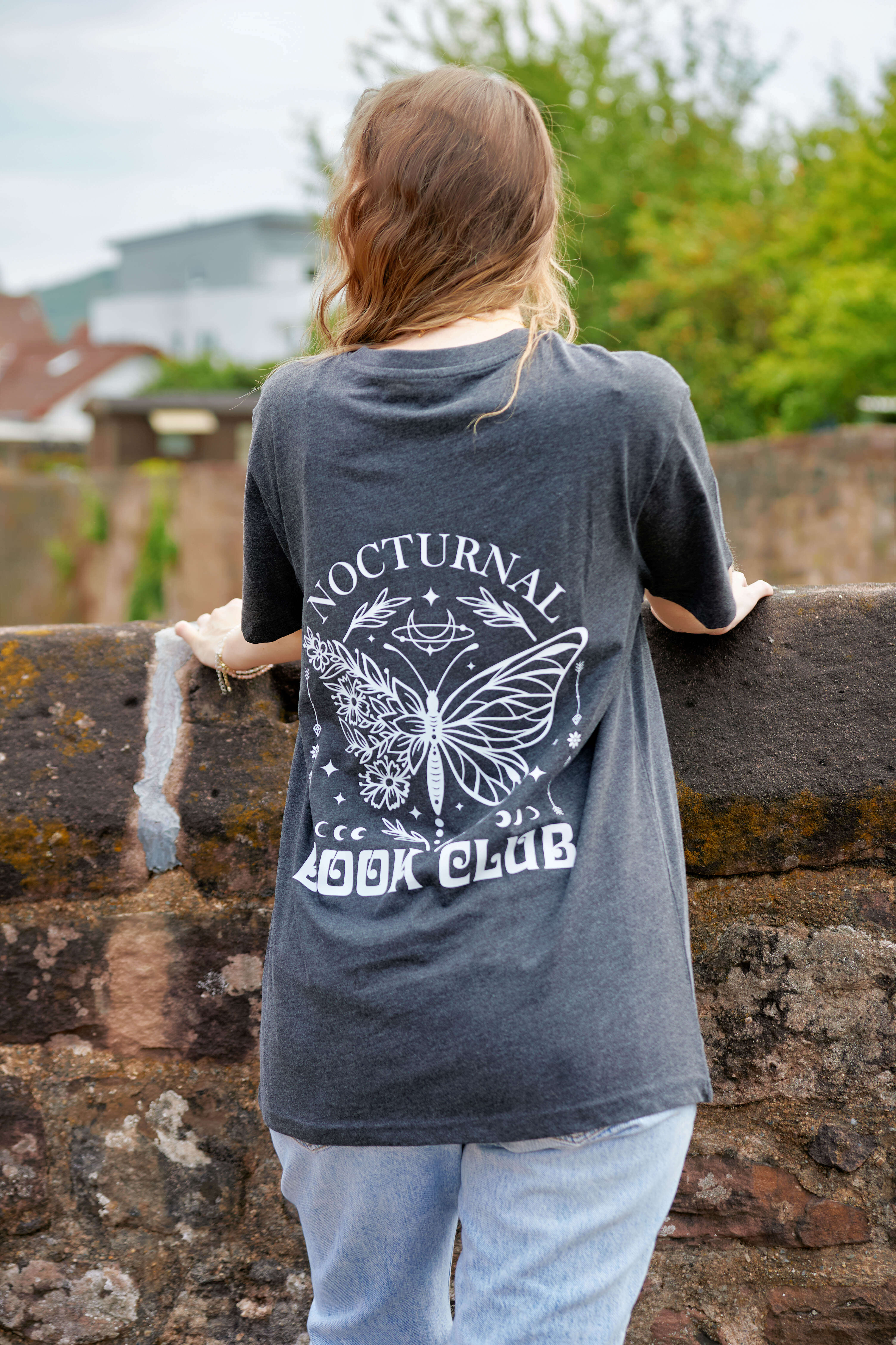 Nocturnal Bookclub Backprint - Readers and Dreamers Shop