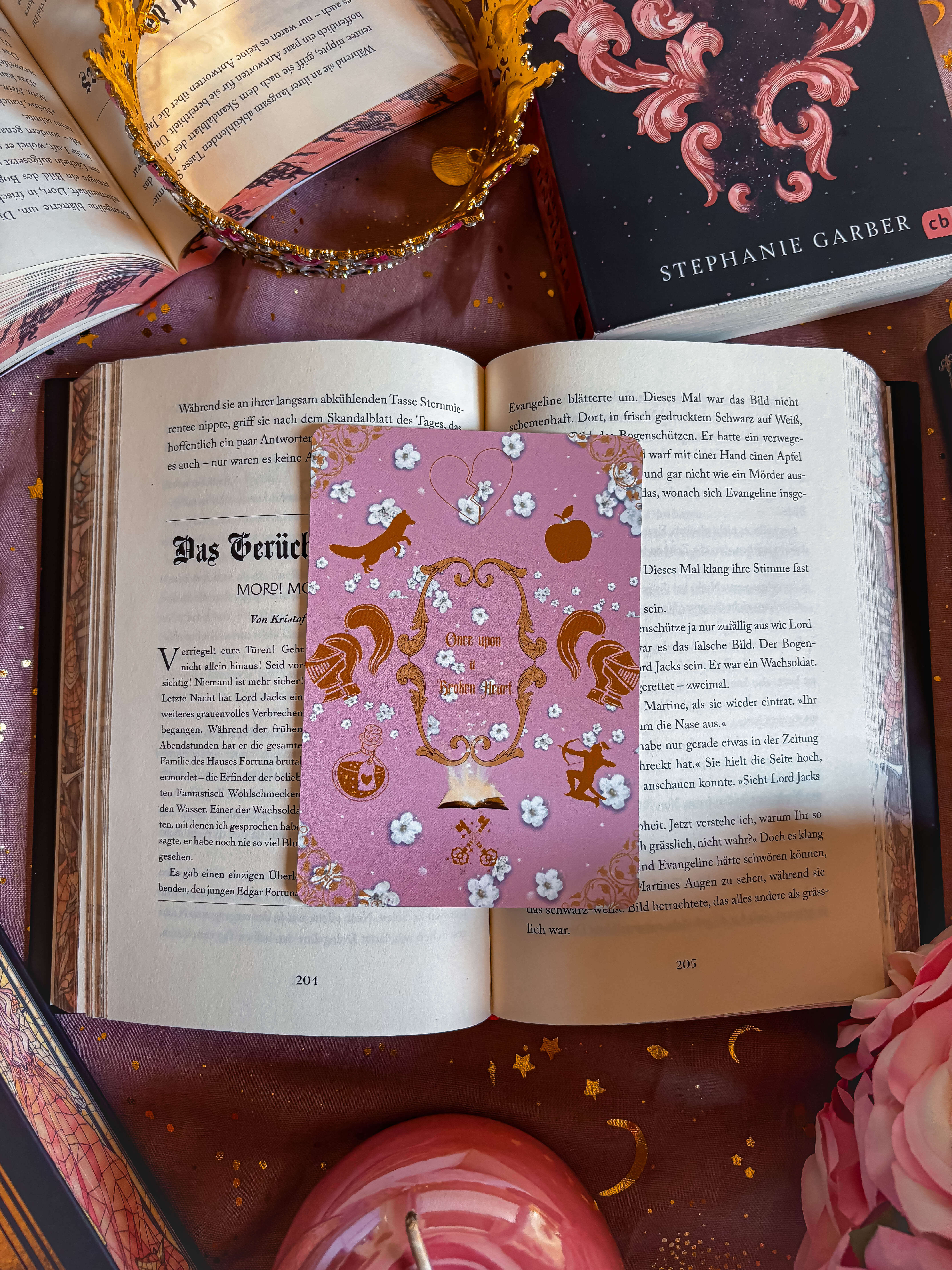Once upon a Broken Heart - A6 Artprint / E - Reader Einleger - Readers and Dreamers Shop