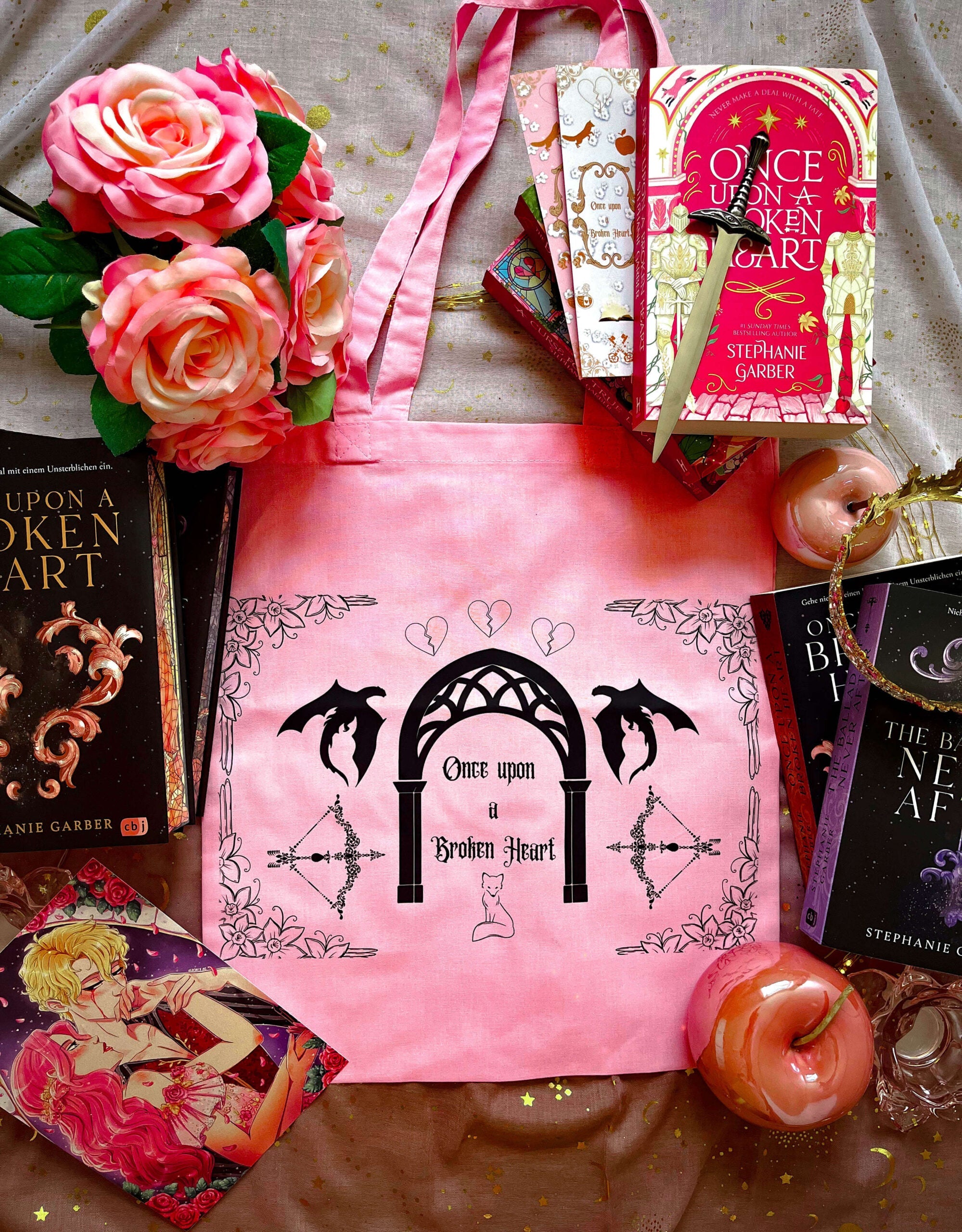 Once upon a broken Heart Baumwolltasche - Readers and Dreamers Shop
