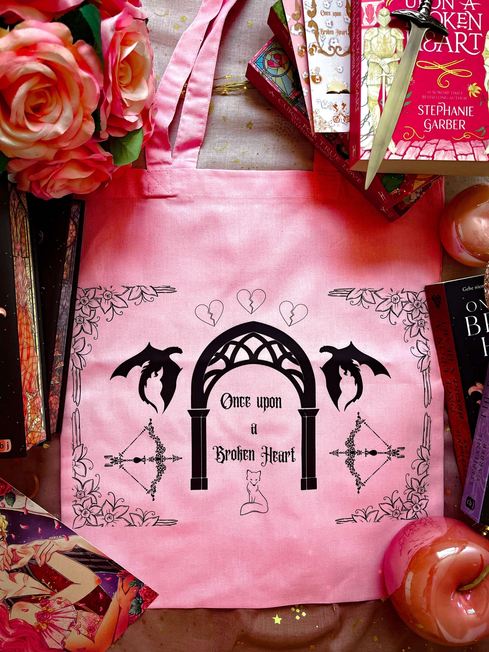 Once upon a broken Heart Baumwolltasche - Readers and Dreamers Shop