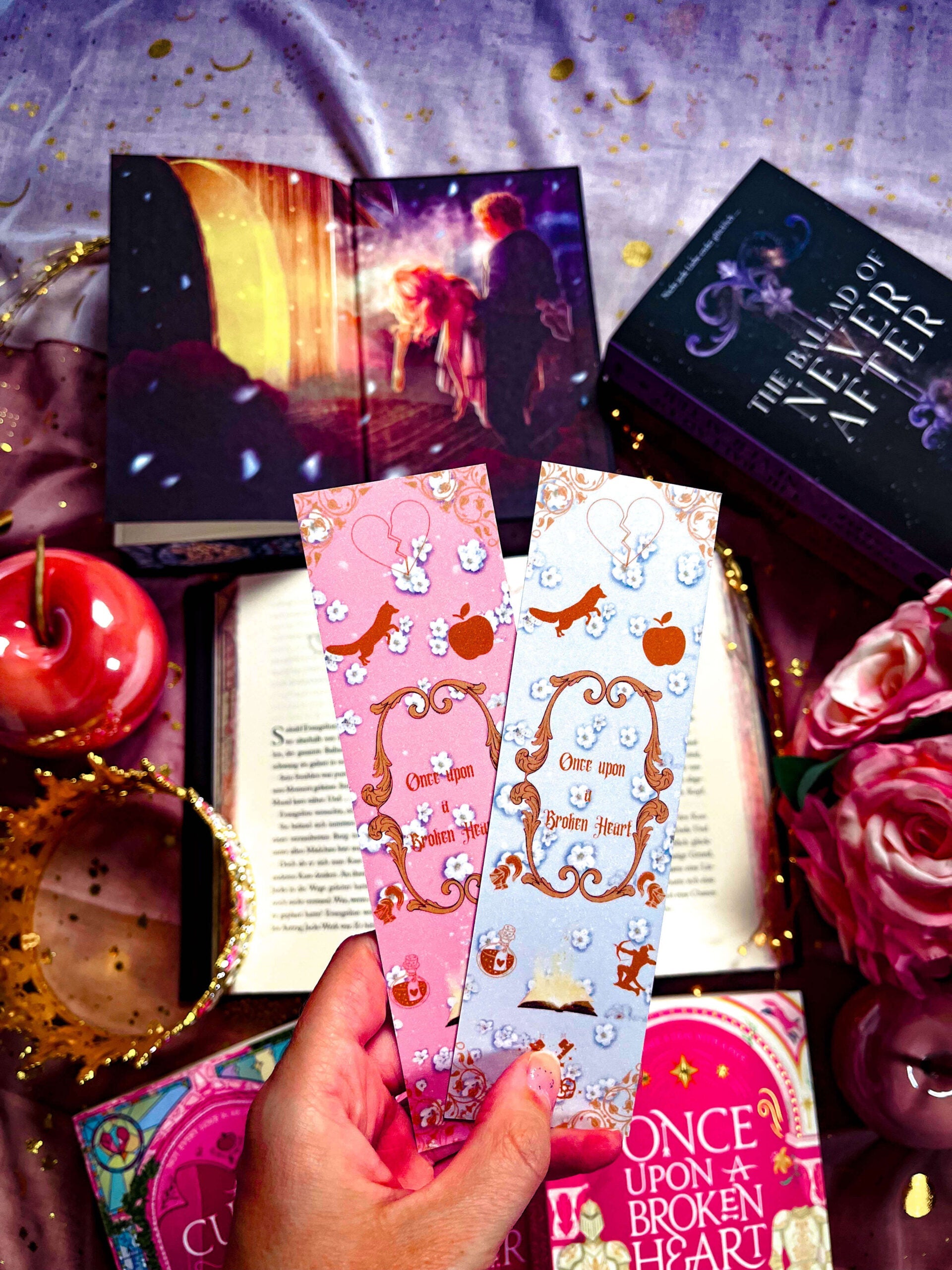 Once upon a broken Heart Lesezeichen - Readers and Dreamers Shop