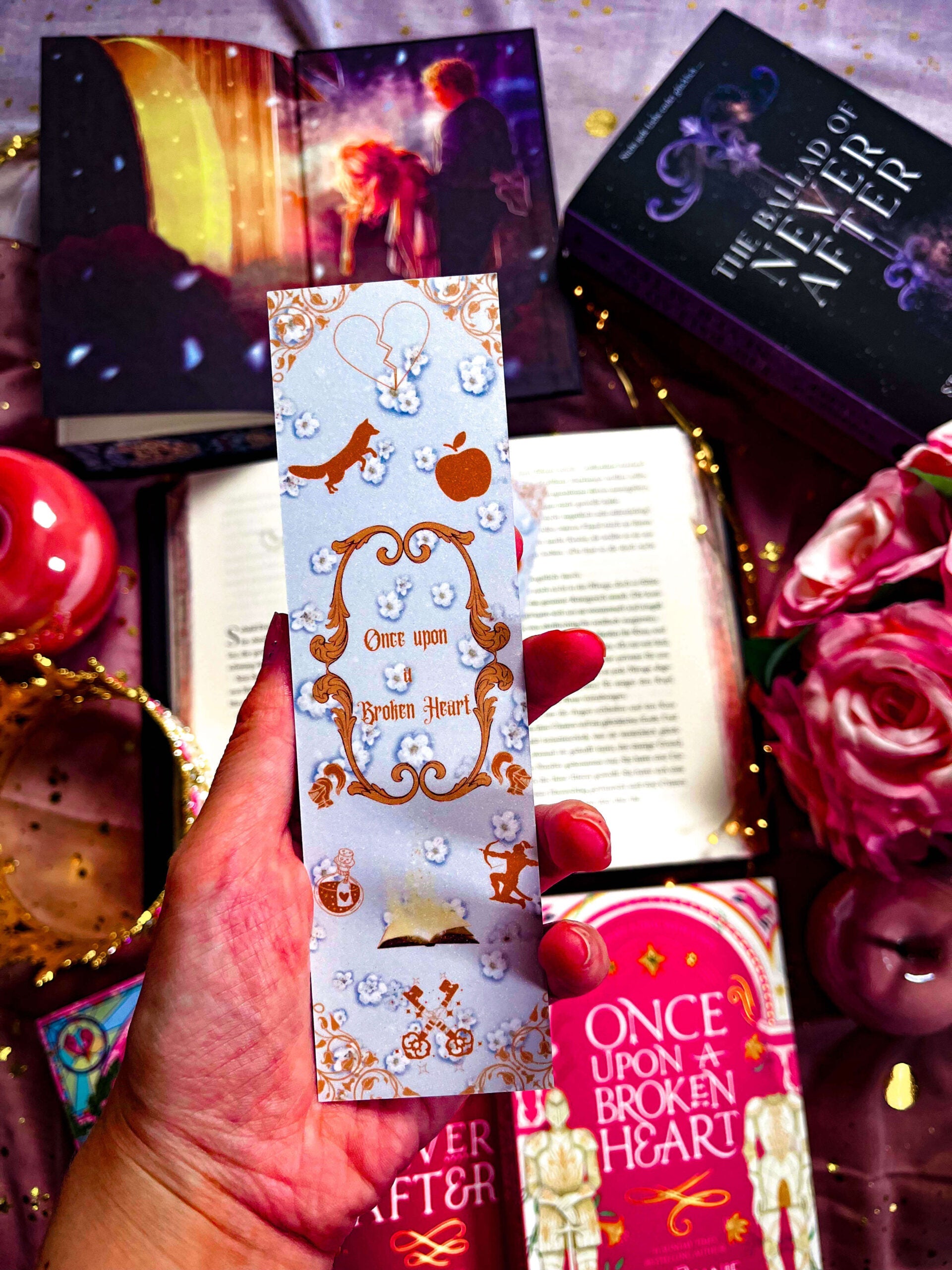 Once upon a broken Heart Lesezeichen - Readers and Dreamers Shop