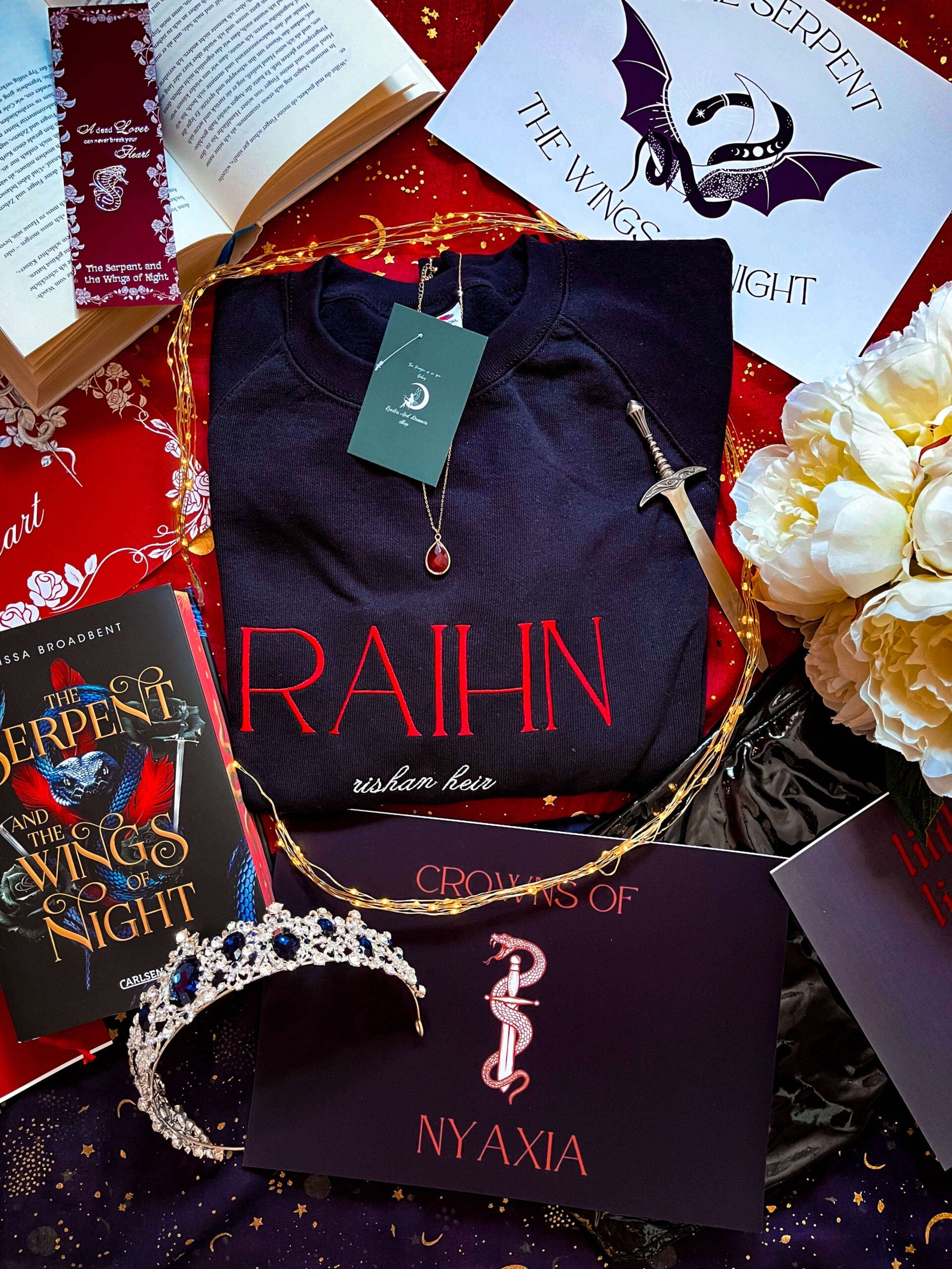 Raihn bestickt