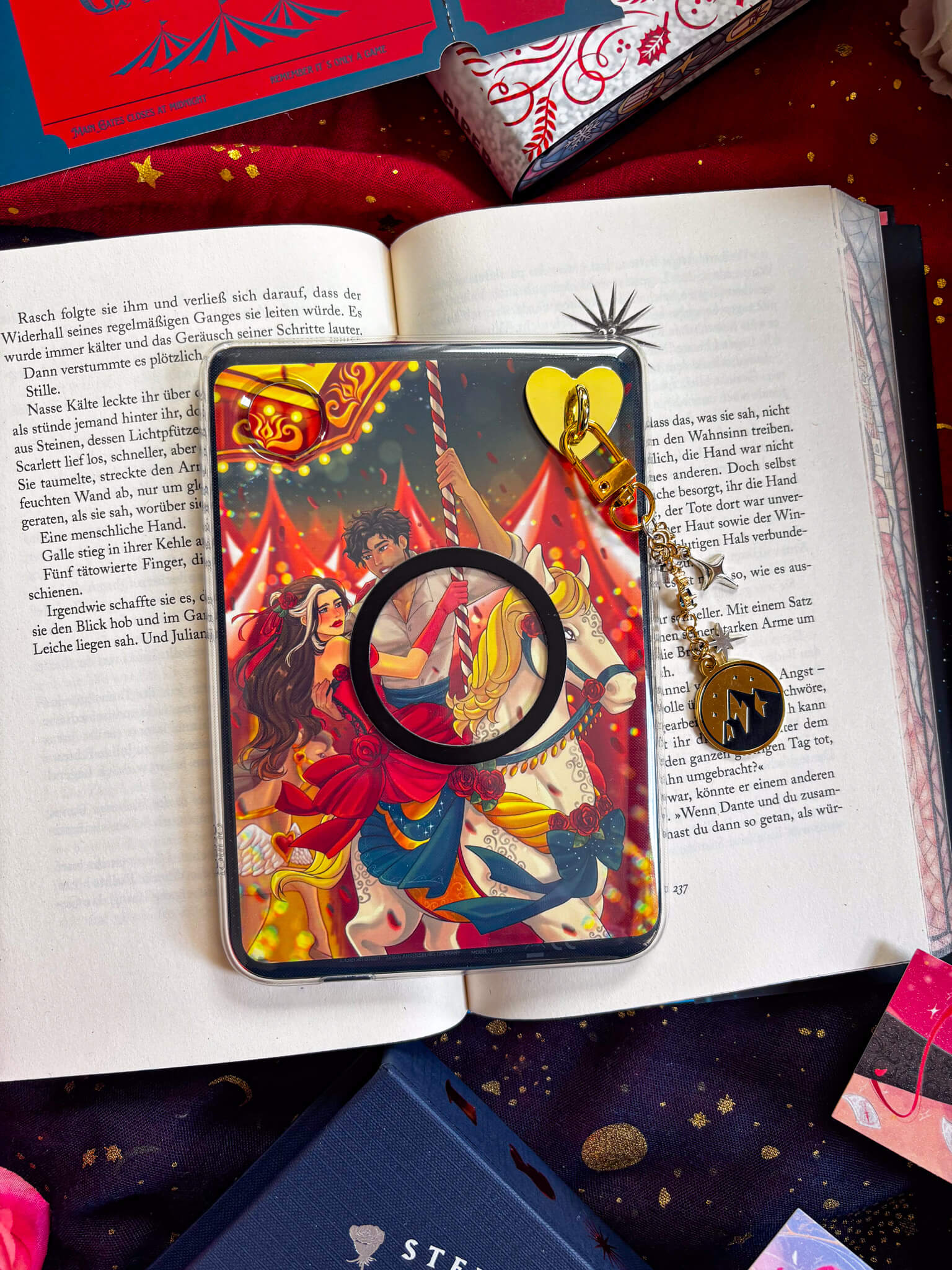 Scarlett and Julian - A6 Artprint / E - Reader Einleger - Readers and Dreamers Shop