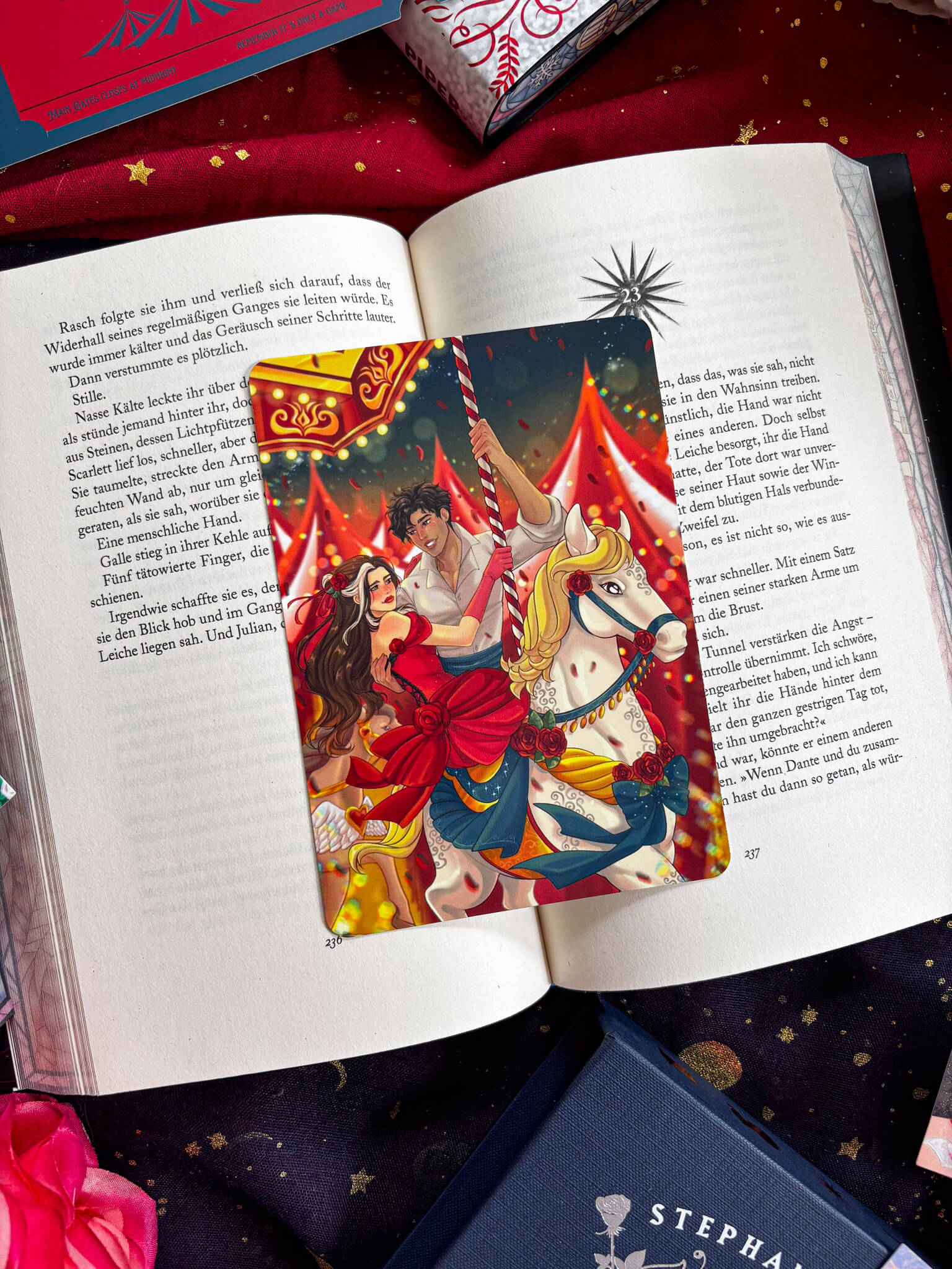 Scarlett and Julian - A6 Artprint / E - Reader Einleger - Readers and Dreamers Shop