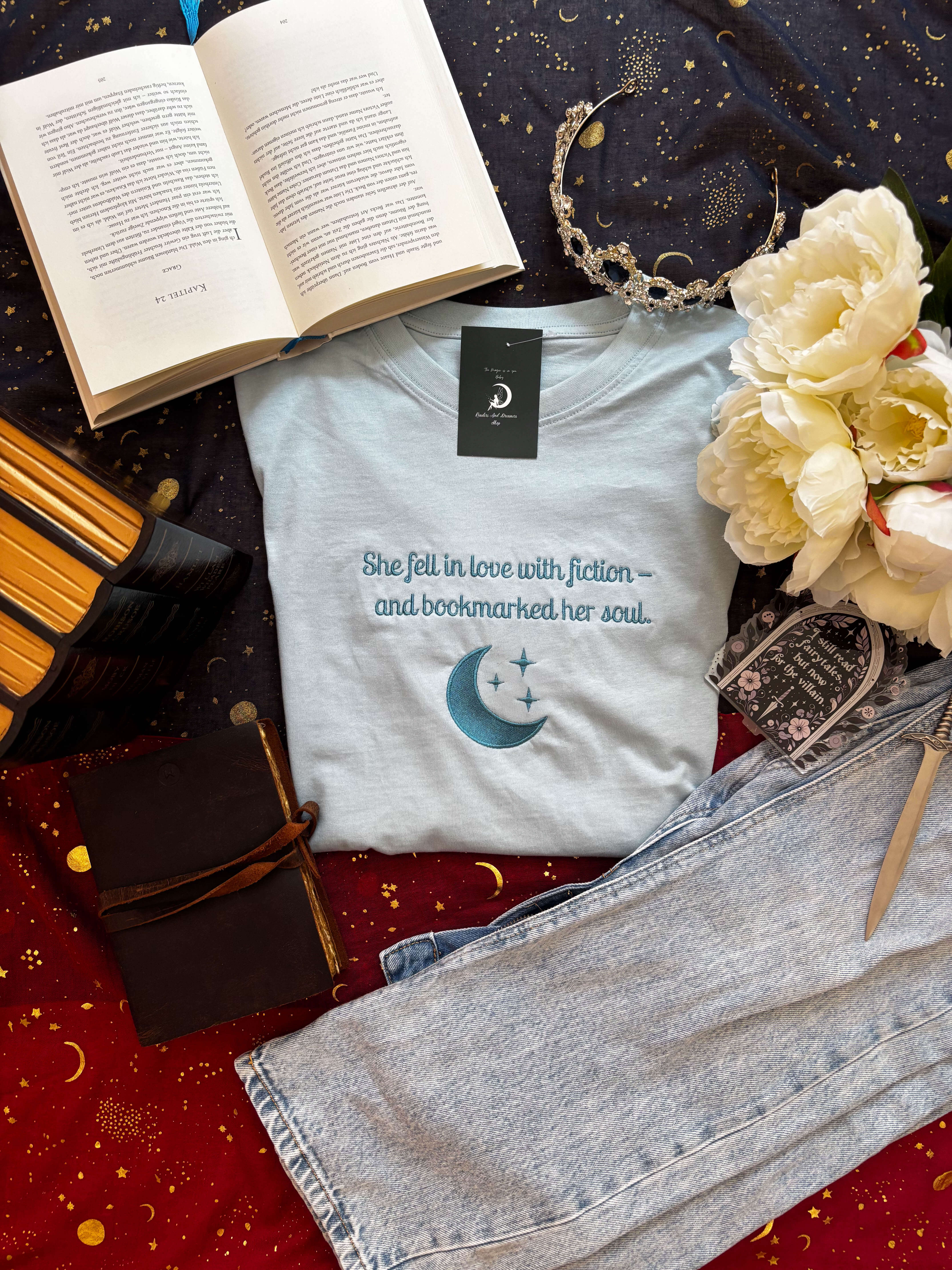 She fell in love with fiction and bookmarked her soul - Readers and Dreamers Shop