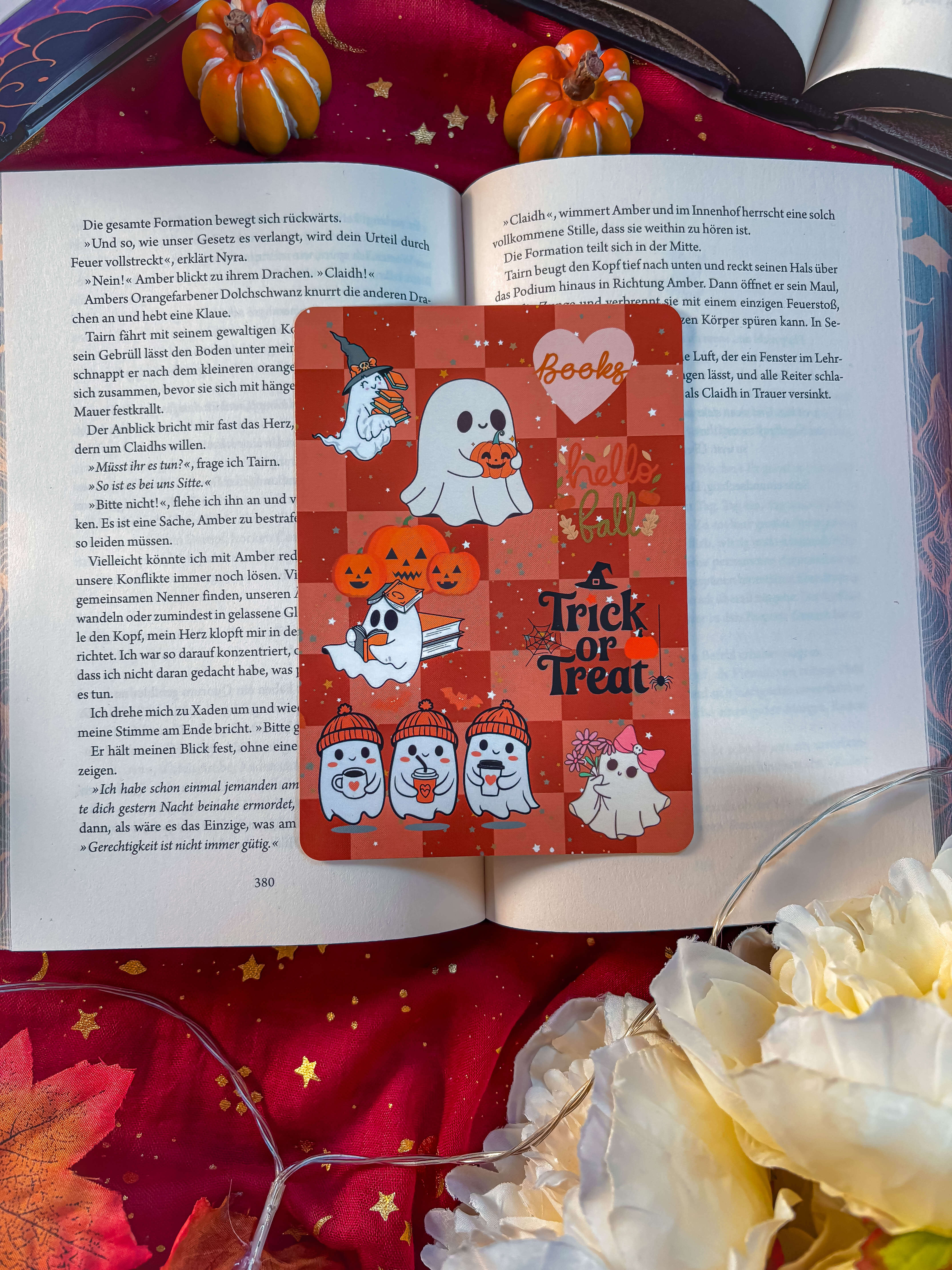 Spooky Reads - A6 Artprint / E - Reader Einleger - Readers and Dreamers Shop