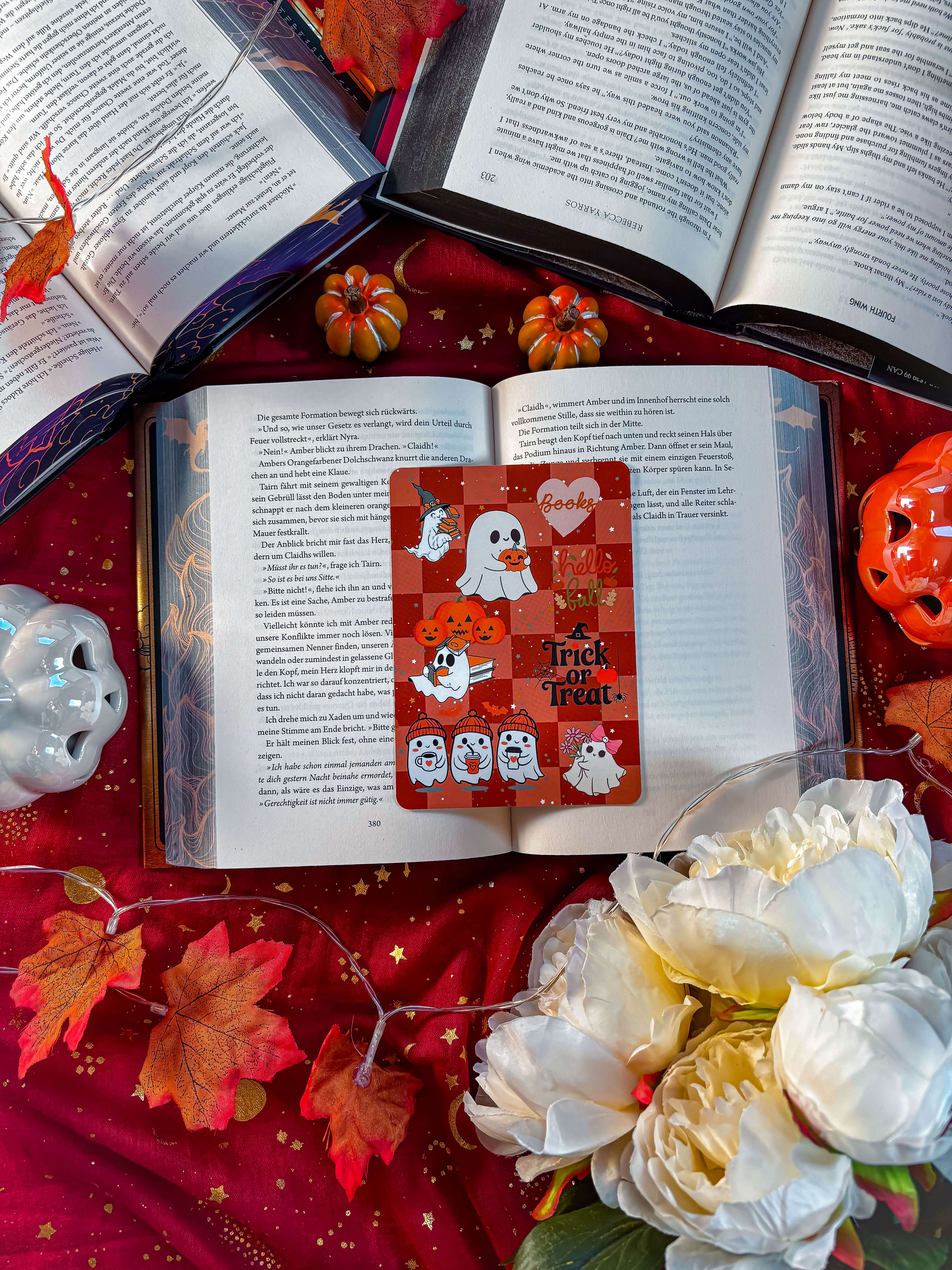 Spooky Reads - A6 Artprint / E - Reader Einleger - Readers and Dreamers Shop