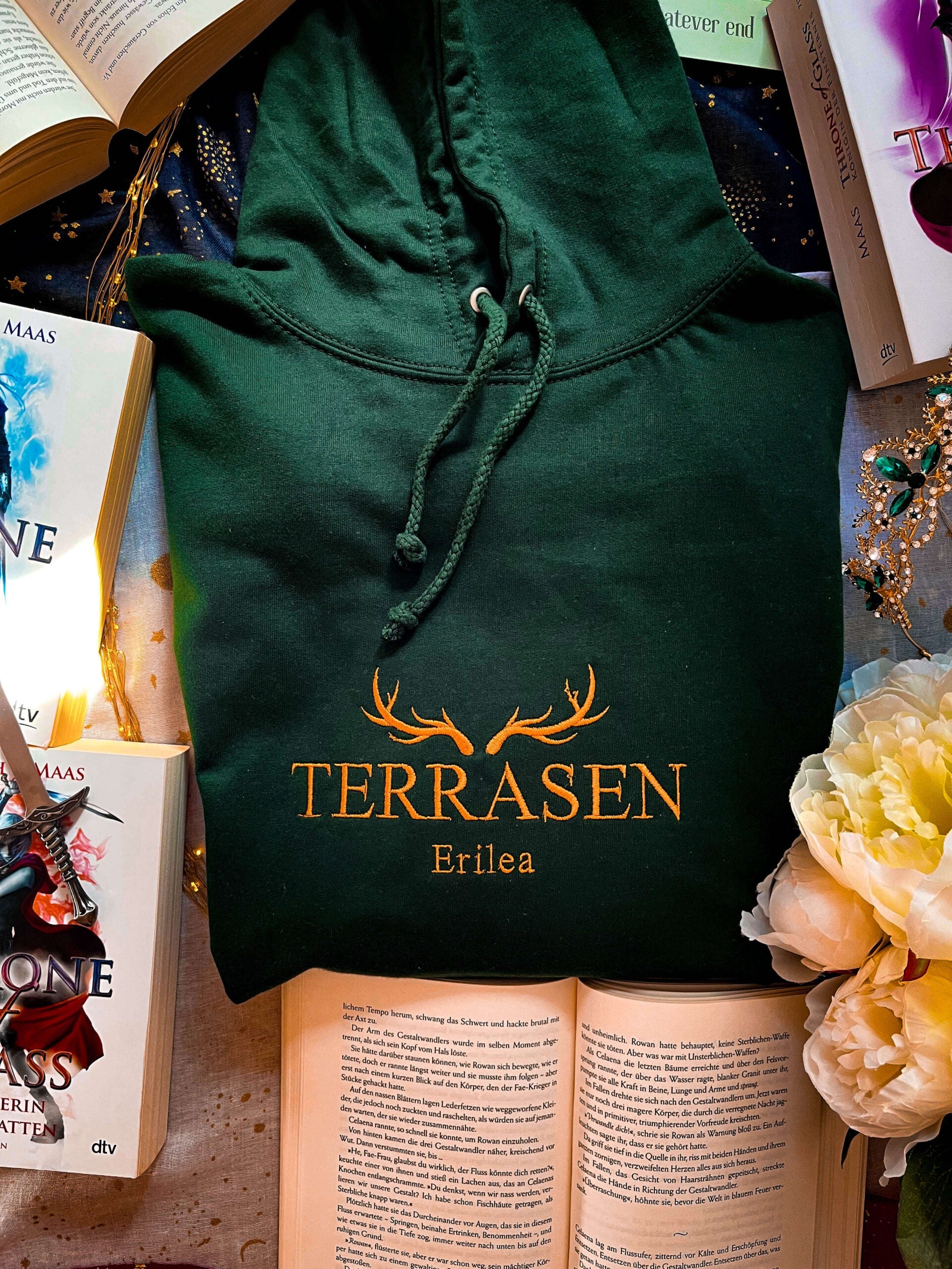 Terrasen bestickt - Readers and Dreamers Shop
