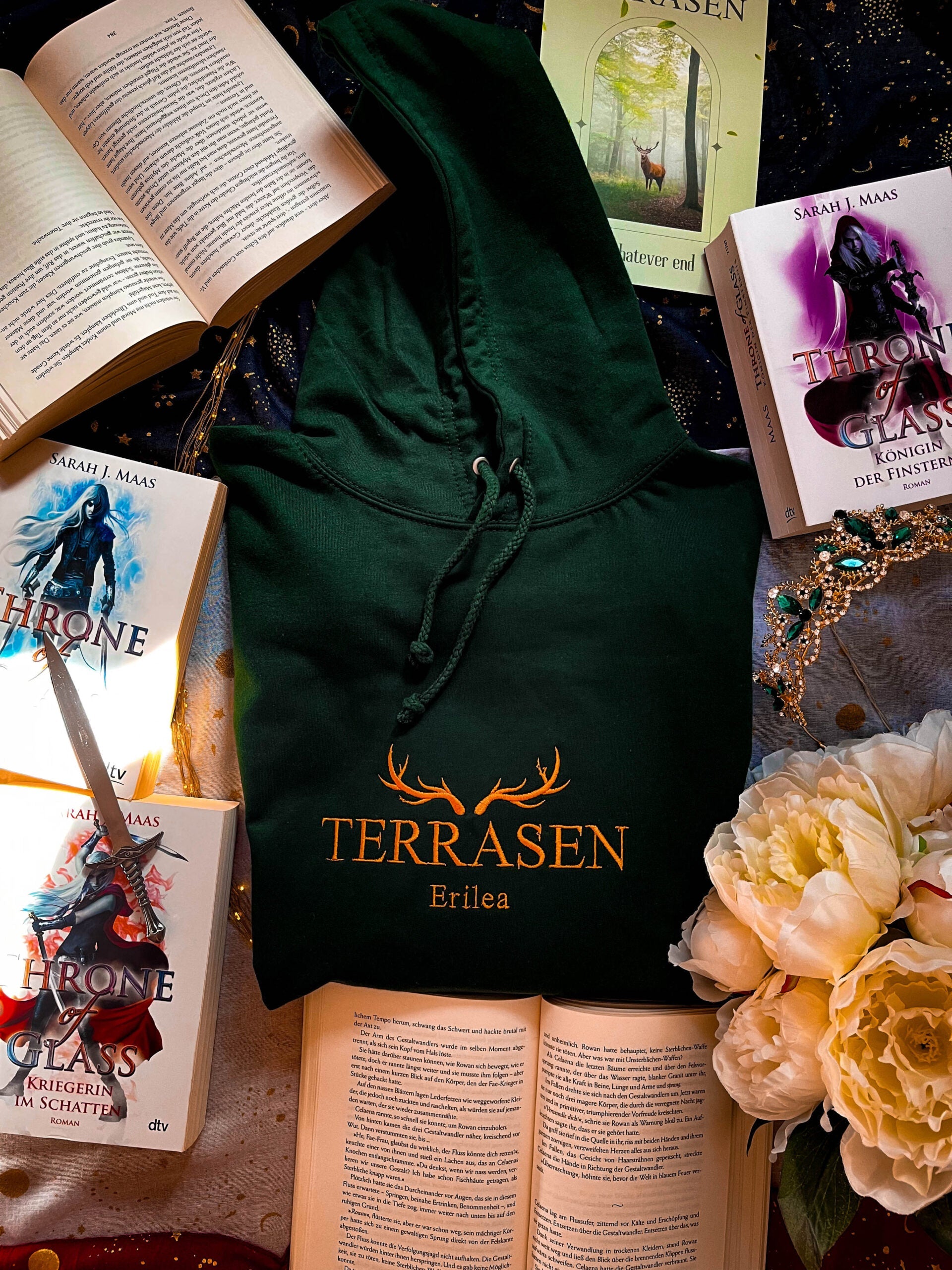 Terrasen bestickt - Readers and Dreamers Shop