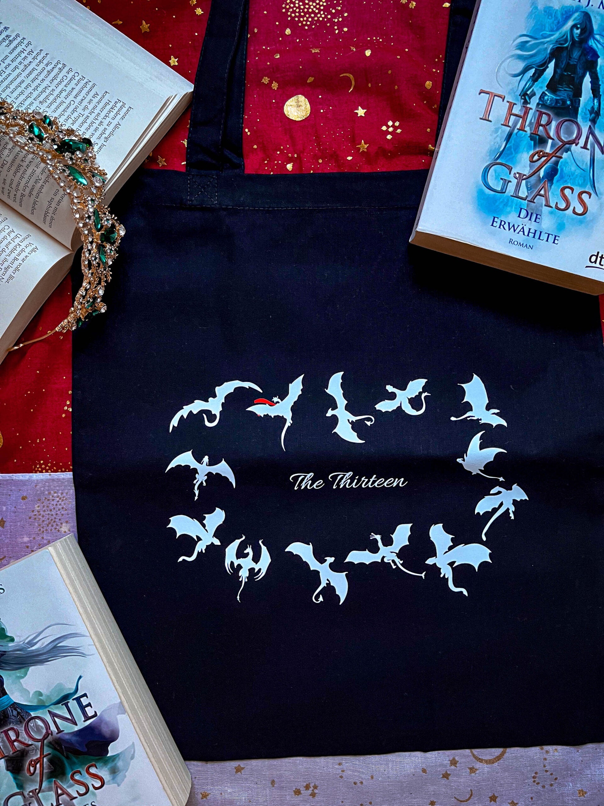 The Thirteen Baumwolltasche Austellungsstück