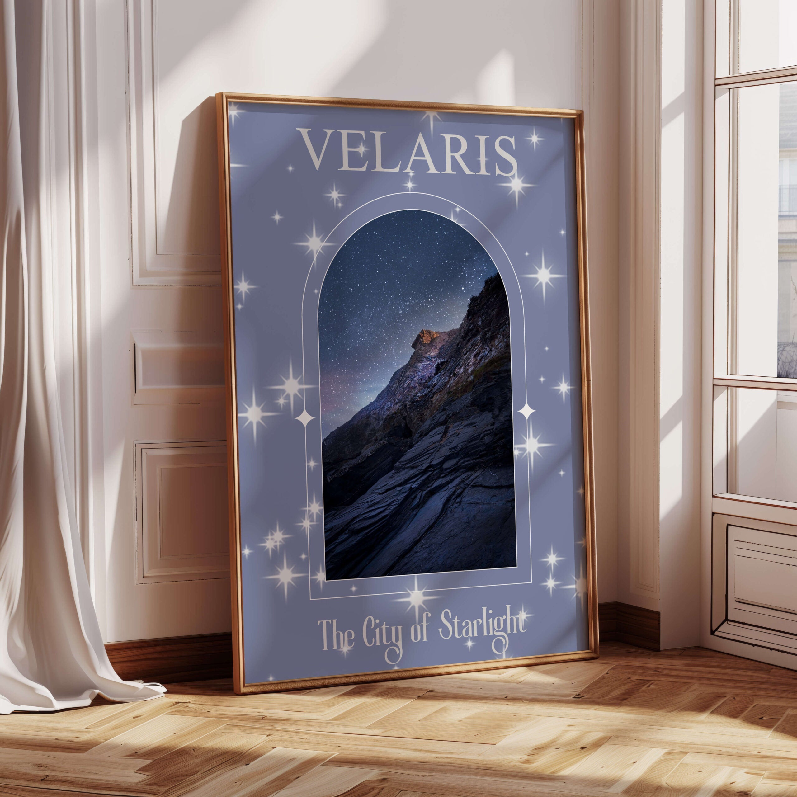 Velaris Poster - Readers and Dreamers Shop