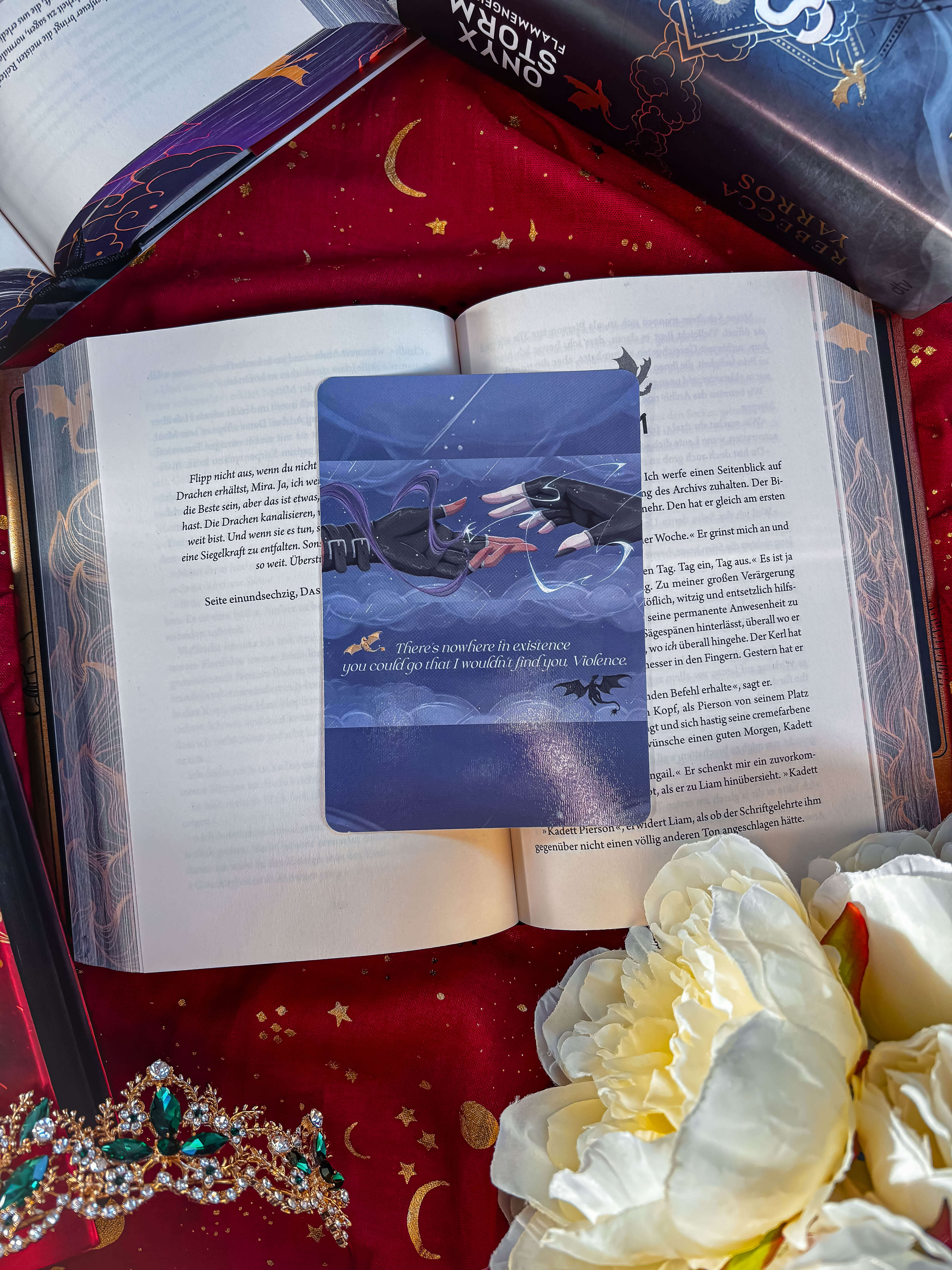 Xaden and Violet - A6 Artprint / E - Reader Einleger - Readers and Dreamers Shop